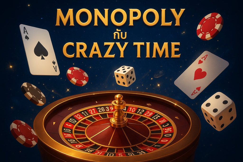 THAIVEGAS | เปรียบเทียบ monopoly กับ crazy time เกมโชว์สุดฮิตที่ควรรู้จัก